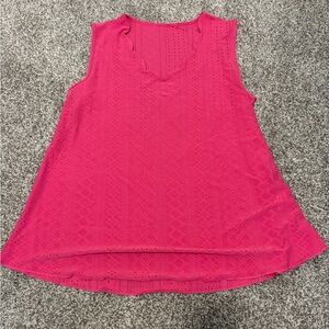 Sleeveless Pink Women's Top